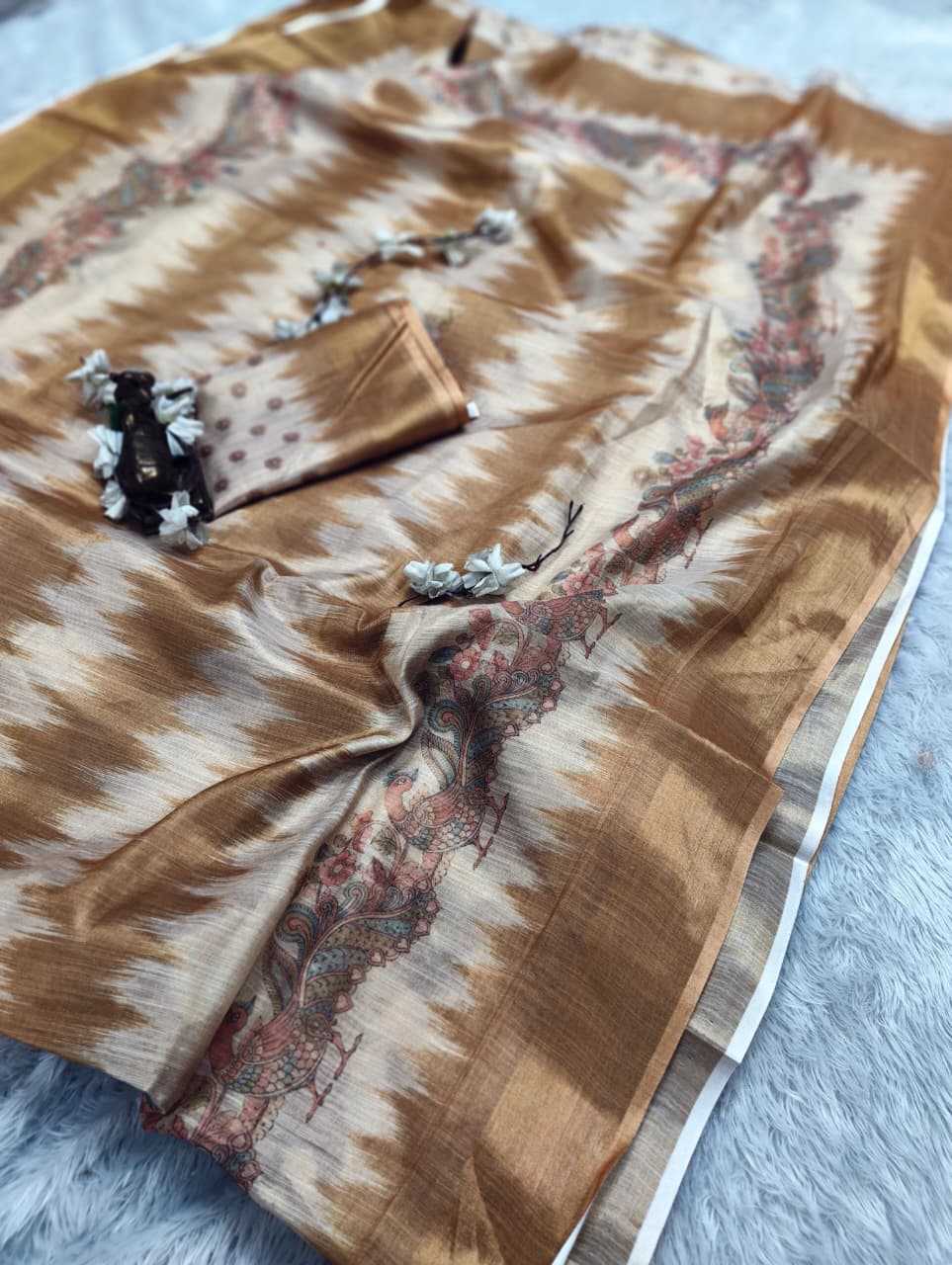 Printed Silk Saree