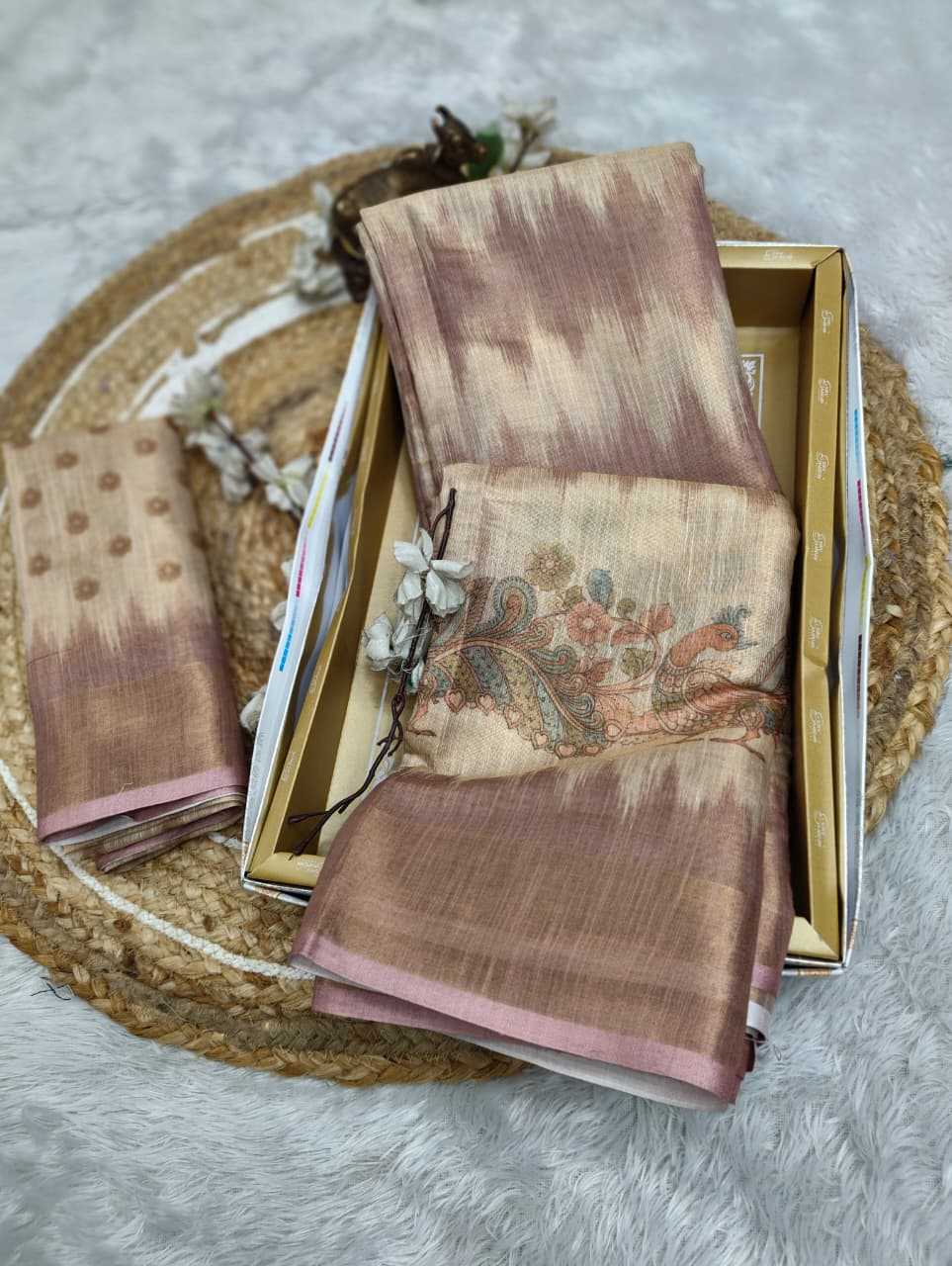 Printed Silk Saree
