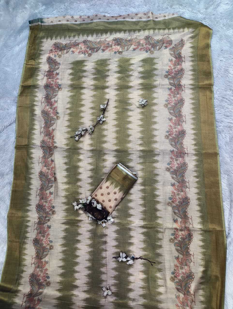 Printed Silk Saree