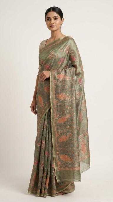 Printed Saree