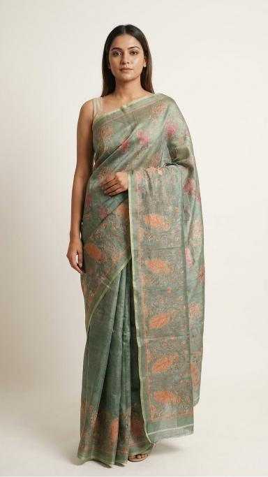 Printed Saree