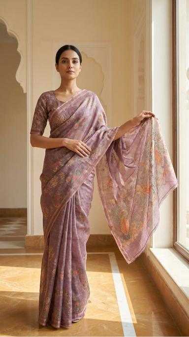 Printed Saree
