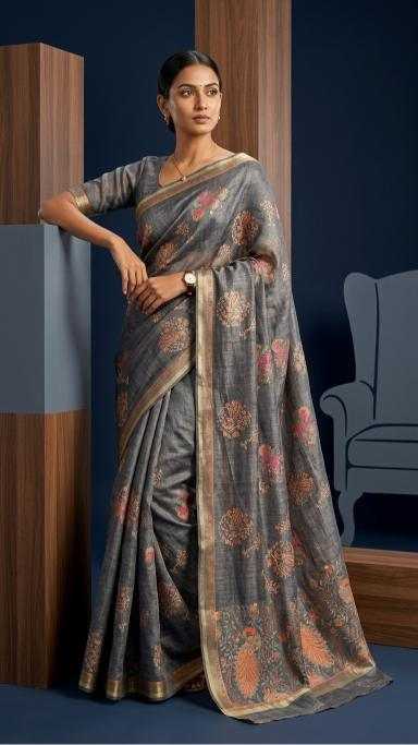Printed Saree