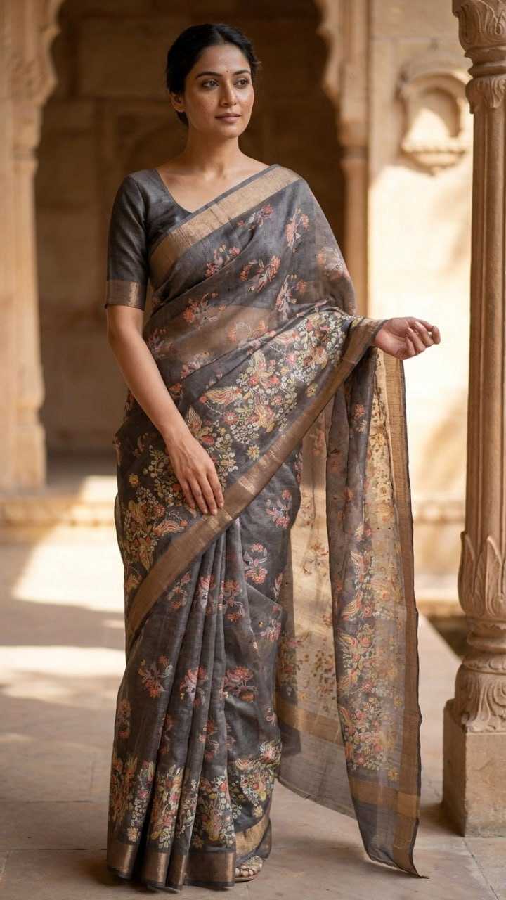 Cotton Printed Saree