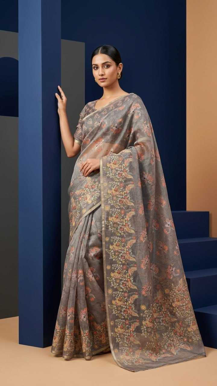 Cotton Printed Saree