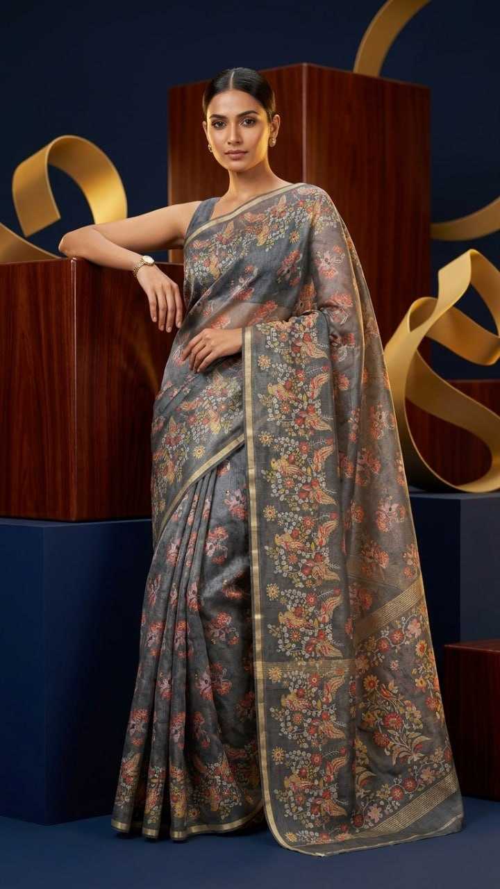 Cotton Printed Saree