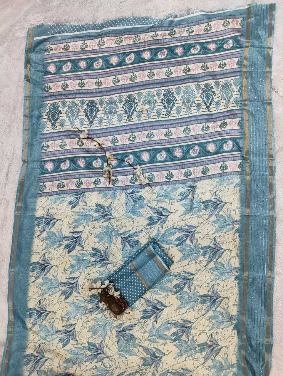 Soft Dola Sequence Saree
