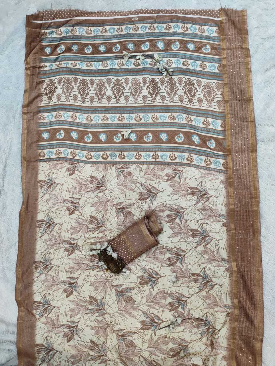 Soft Dola Sequence Saree