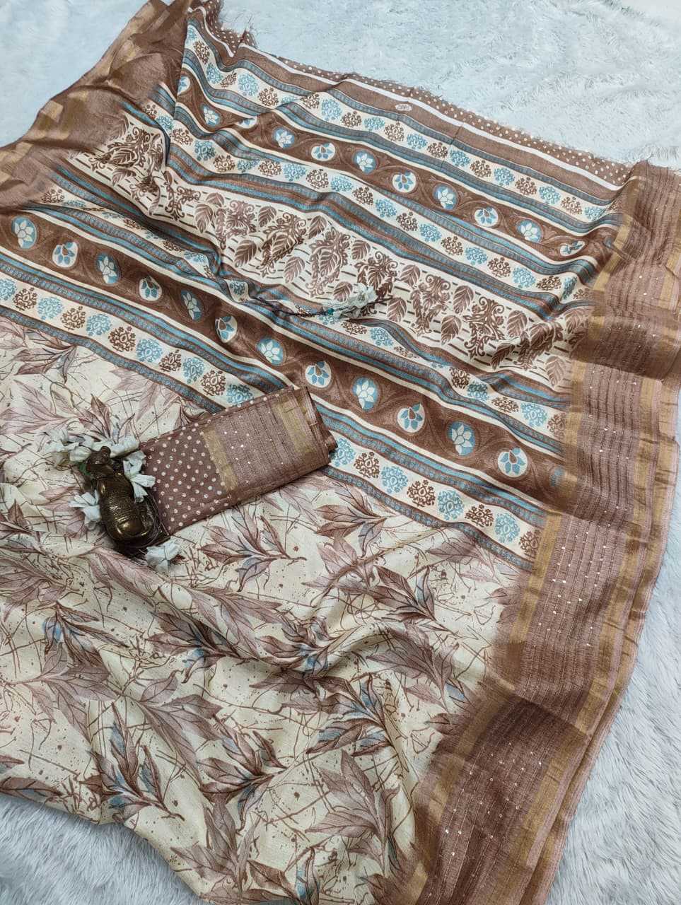 Soft Dola Sequence Saree
