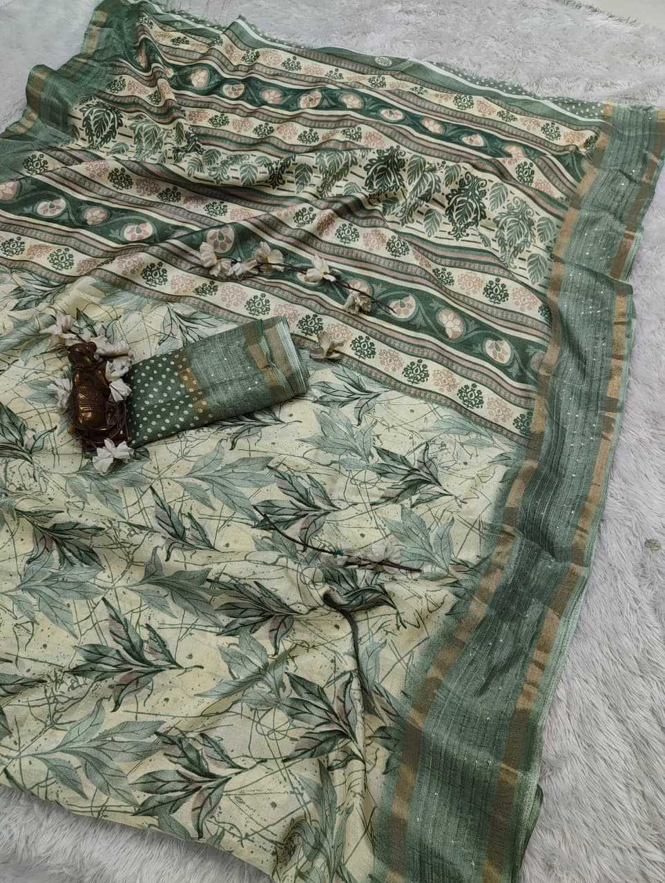 Soft Dola Sequence Saree