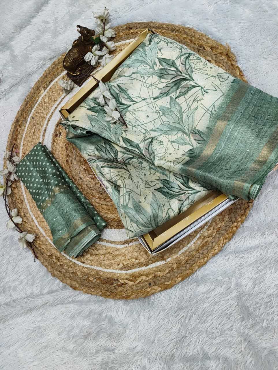 Soft Dola Sequence Saree