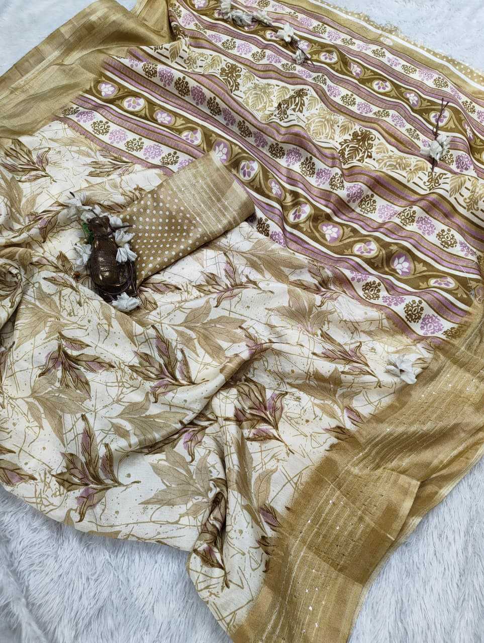 Soft Dola Sequence Saree