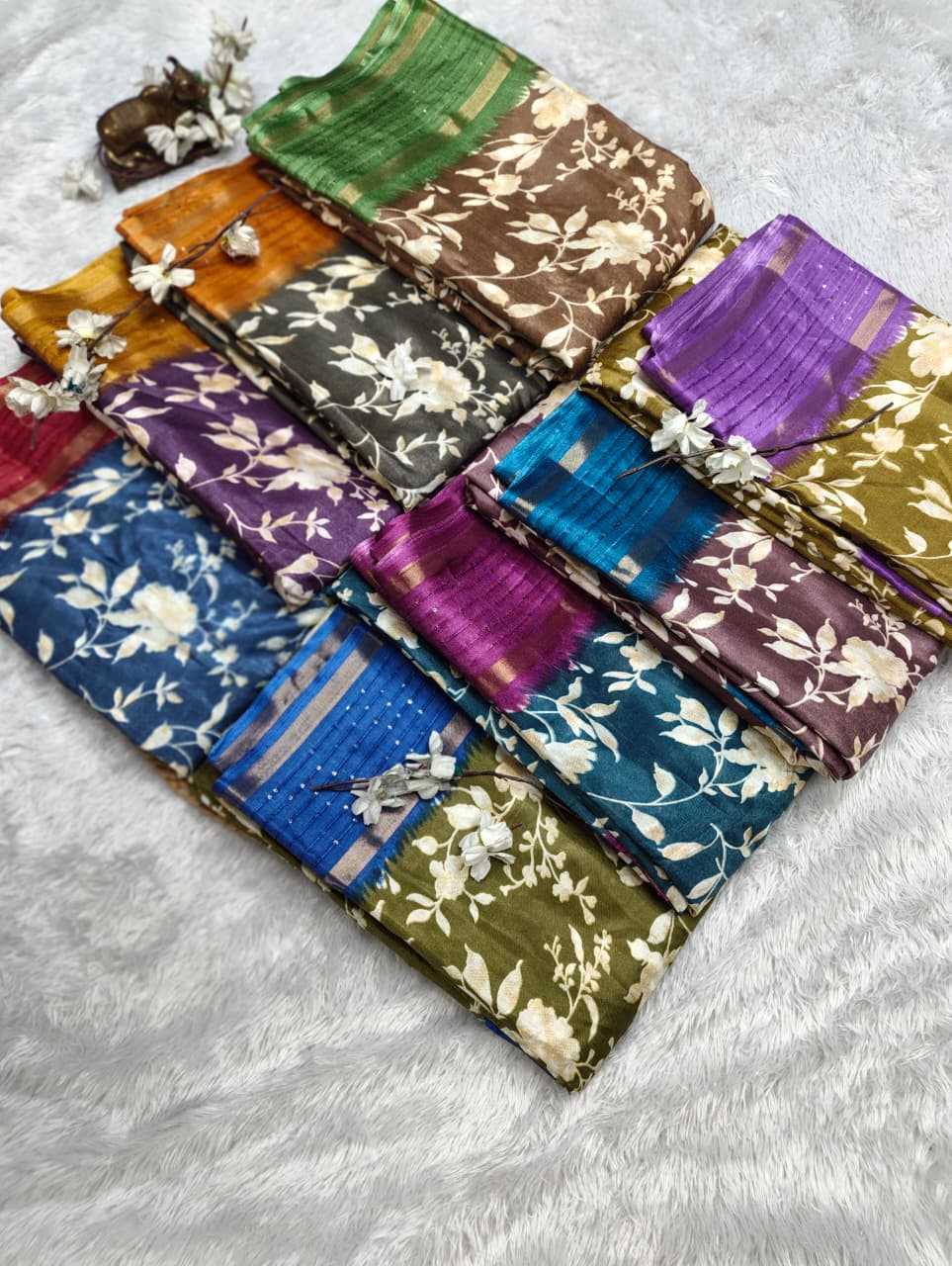 Soft Dola Sequence Saree