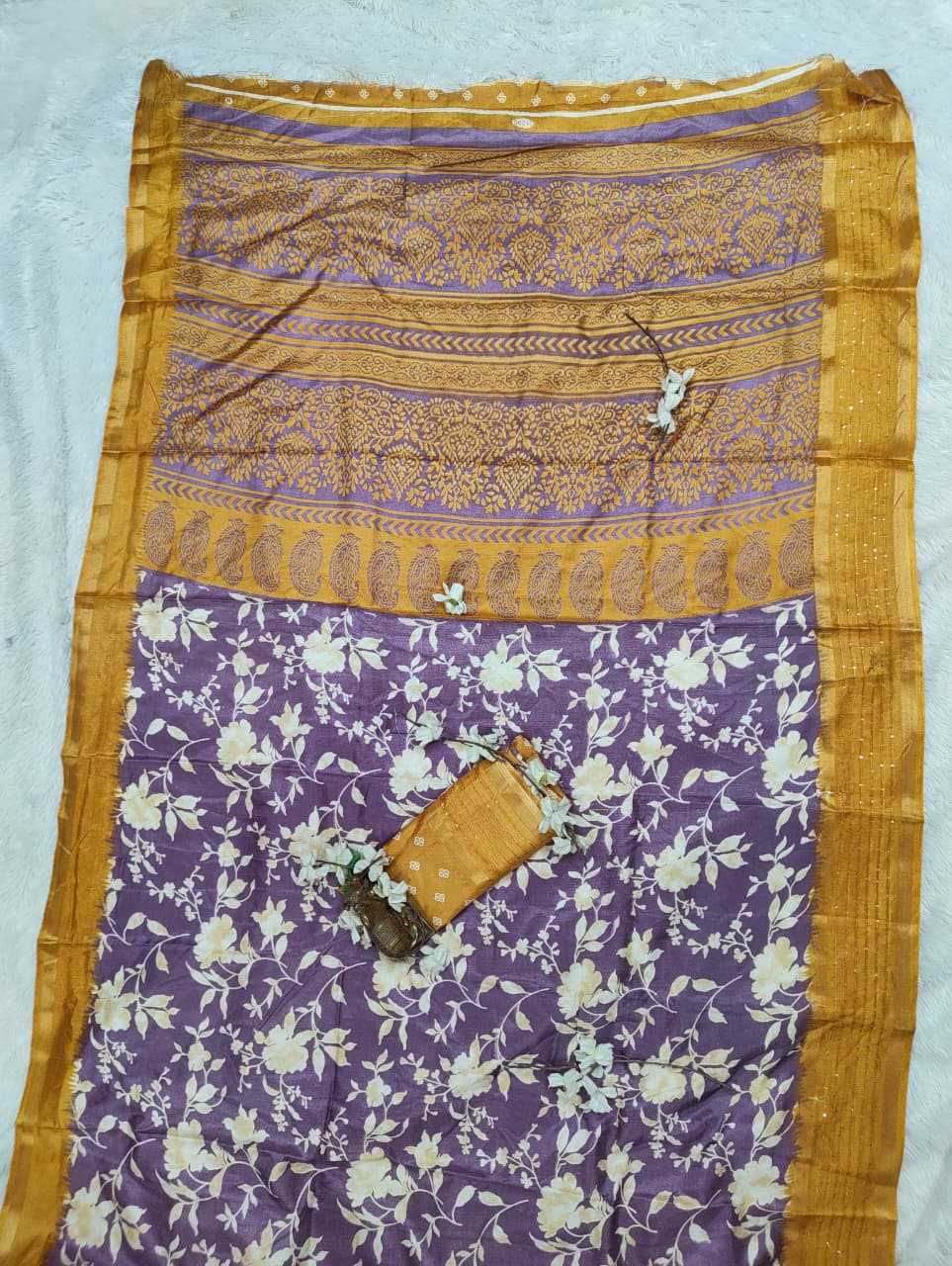 Soft Dola Sequence Saree