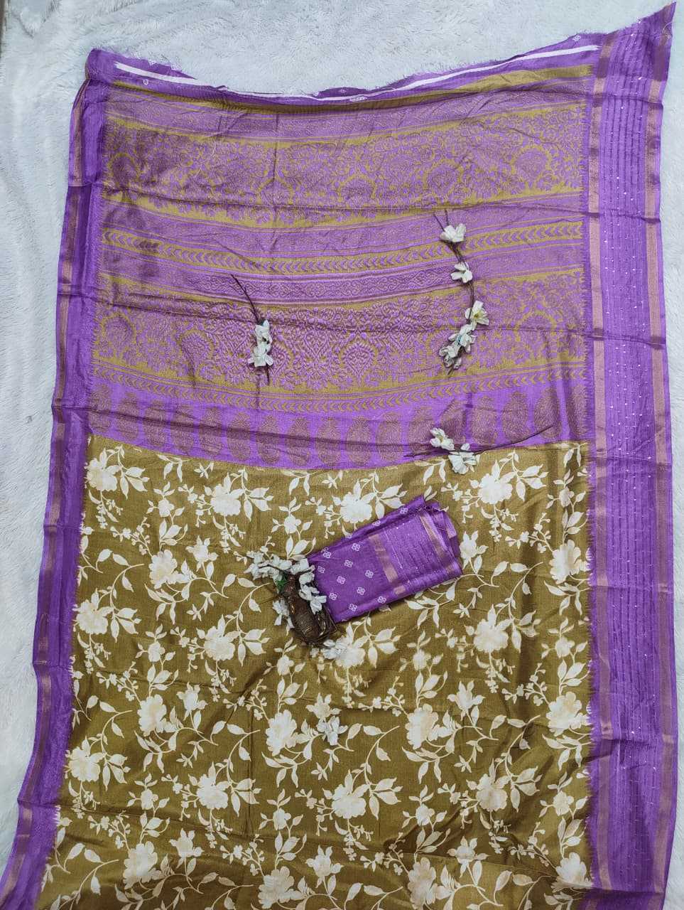 Soft Dola Sequence Saree