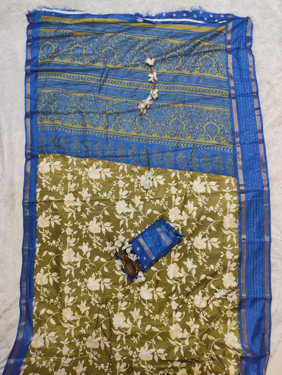 Soft Dola Sequence Saree