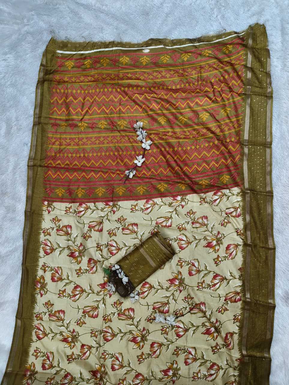 Soft Dola Sequence Saree