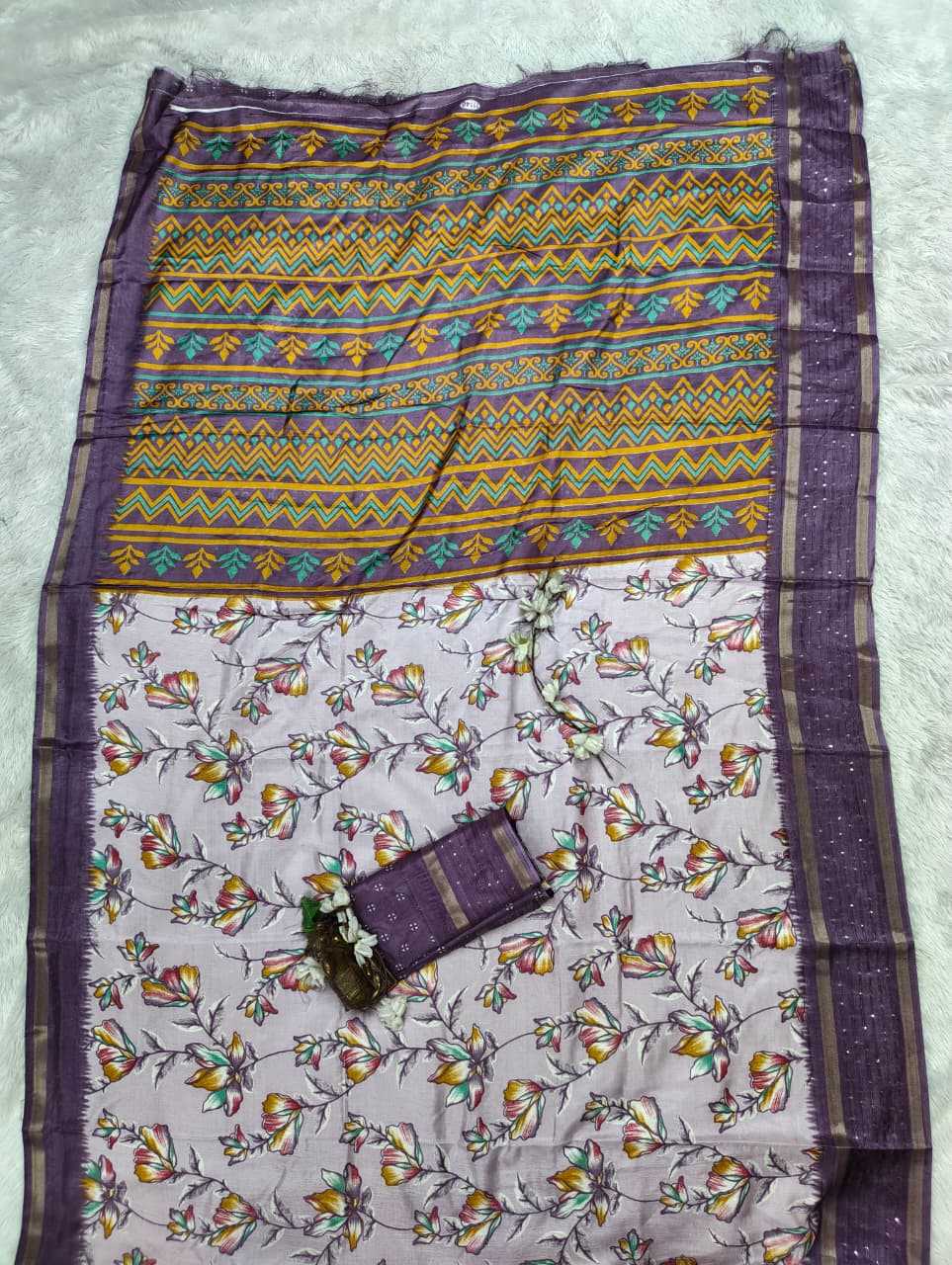 Soft Dola Sequence Saree