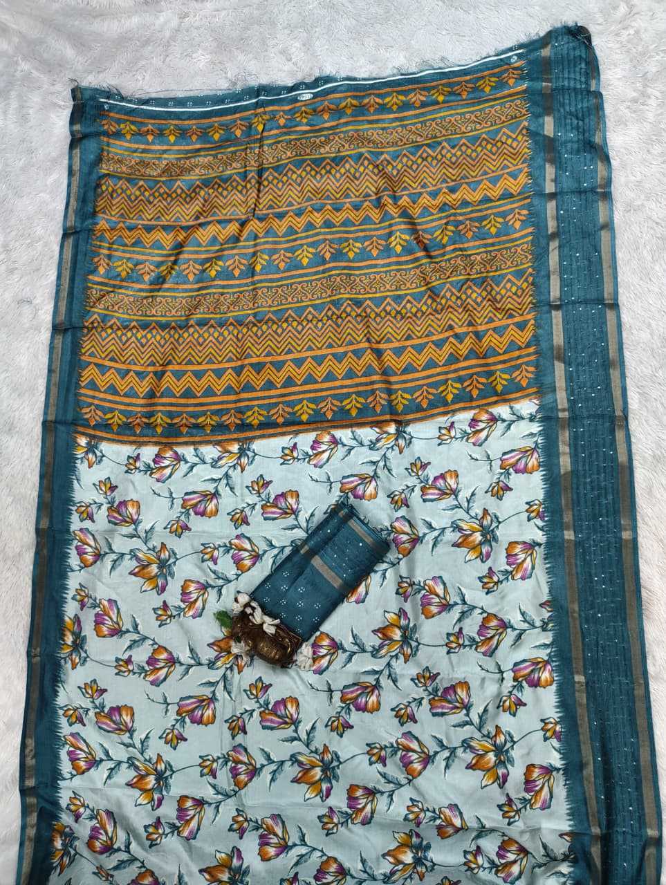 Soft Dola Sequence Saree