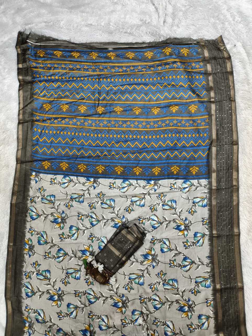 Soft Dola Sequence Saree