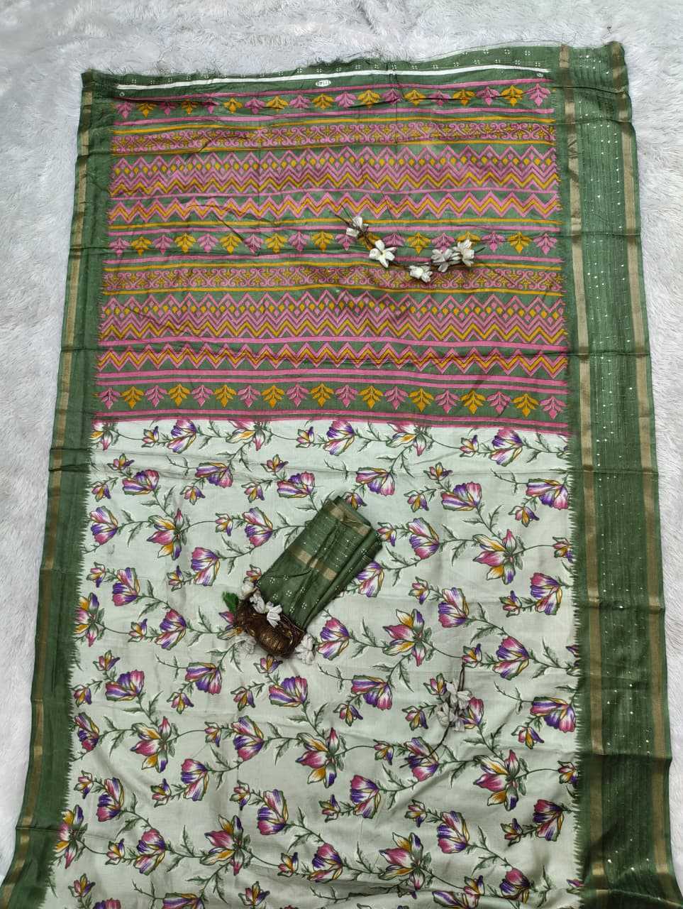 Soft Dola Sequence Saree