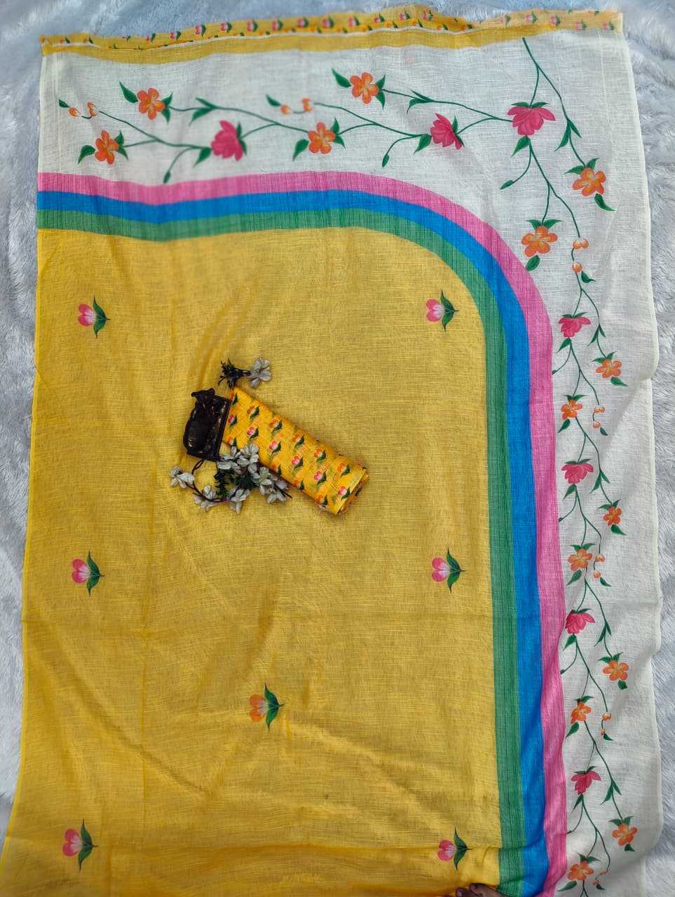 Printed Saree