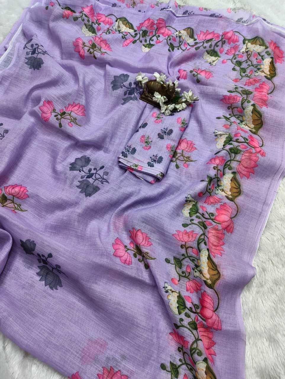 Printed Saree