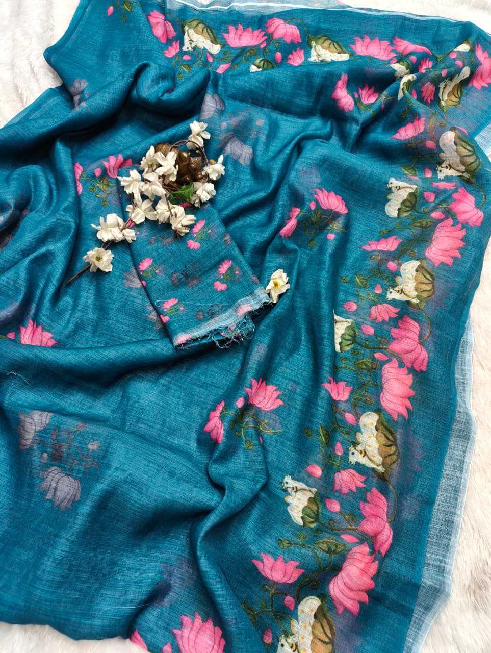 Printed Saree