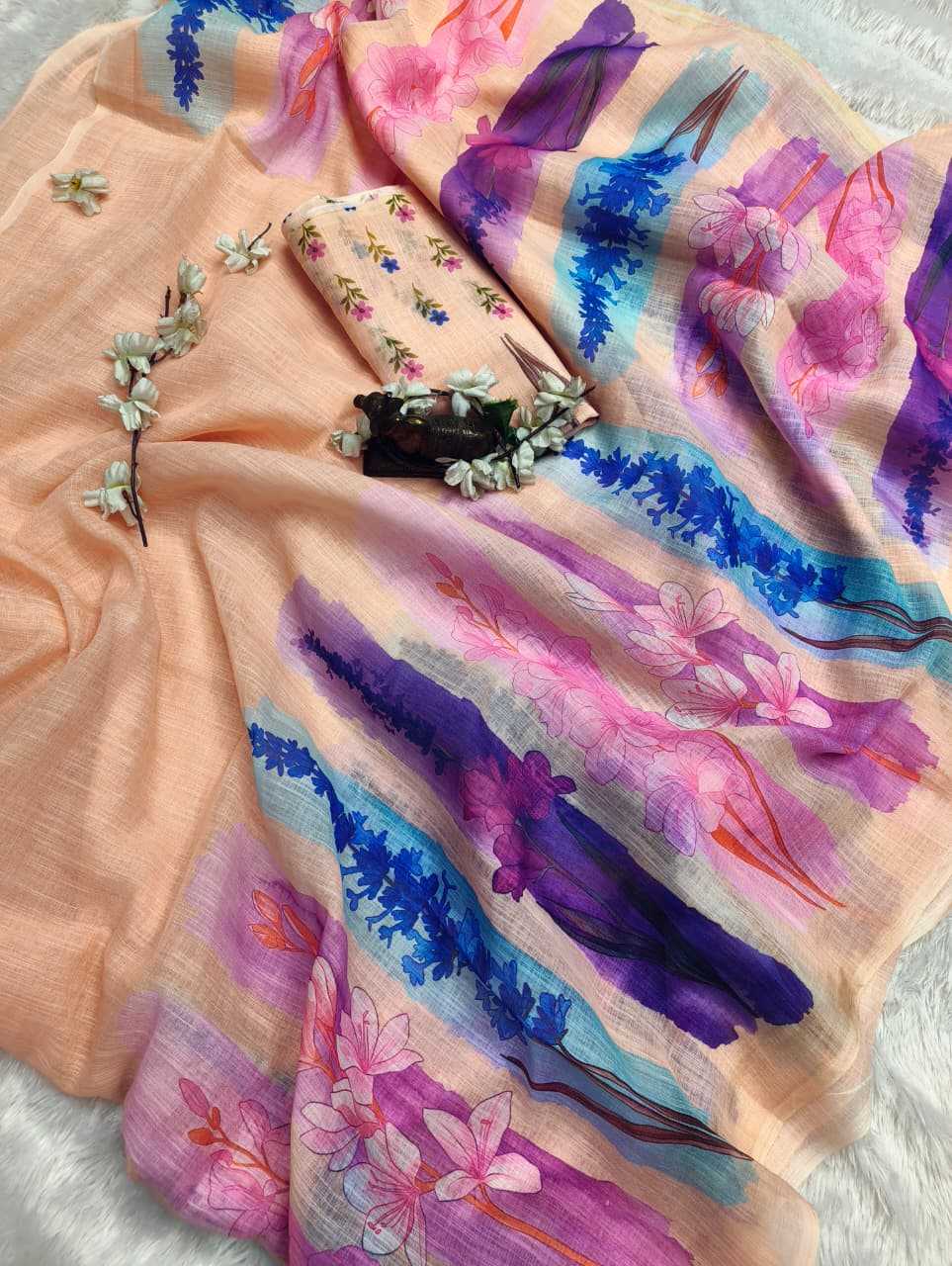 Printed Saree