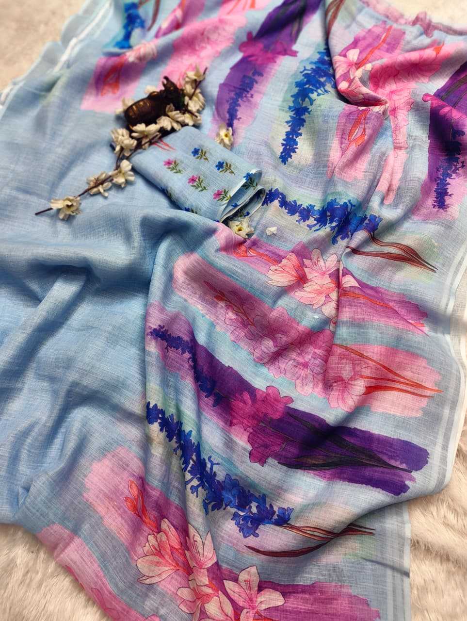 Printed Saree