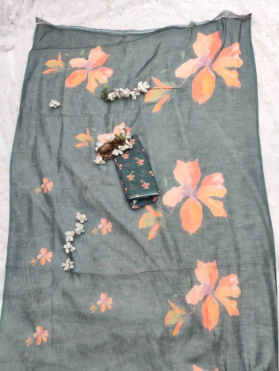 Printed Saree