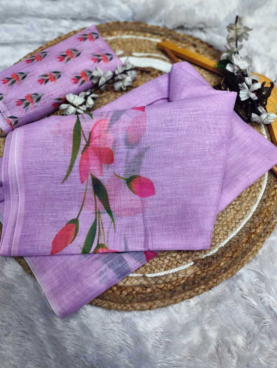Printed Saree
