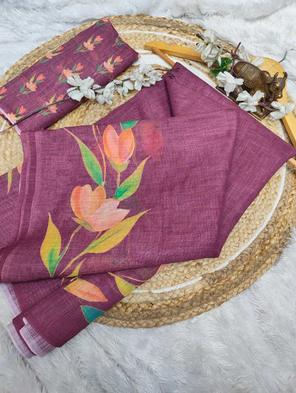 Printed Saree