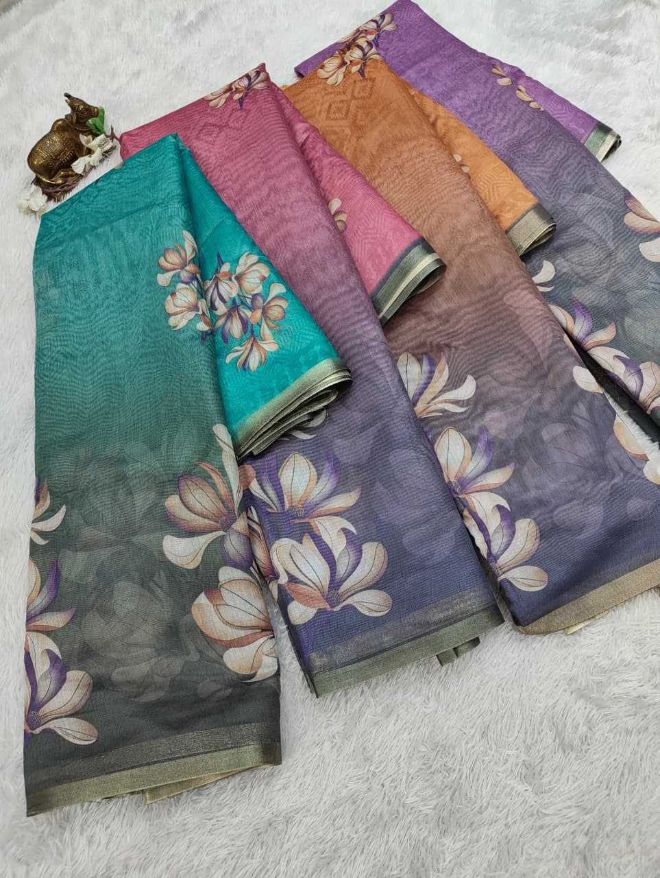Chanderi Soft Printed Saree