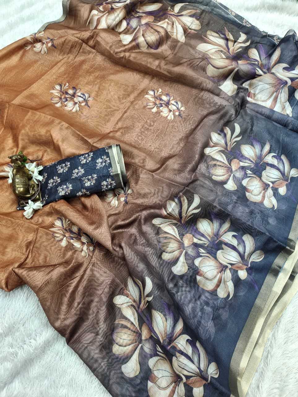 Chanderi Soft Printed Saree