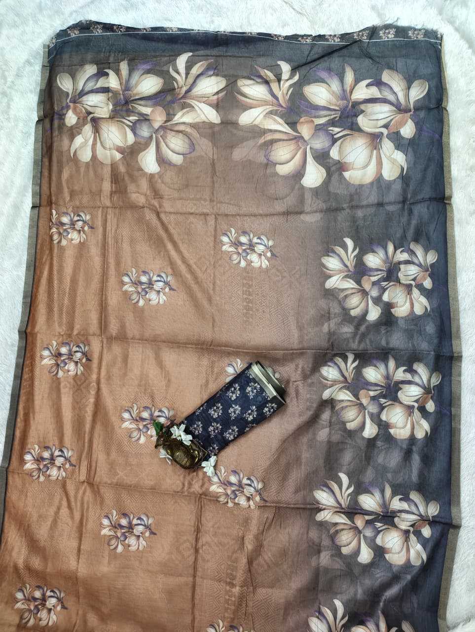 Chanderi Soft Printed Saree
