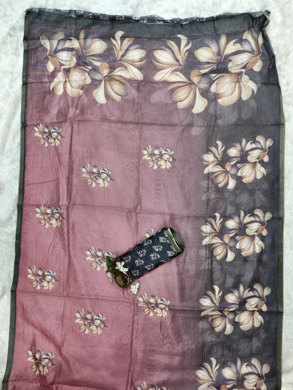 Chanderi Soft Printed Saree