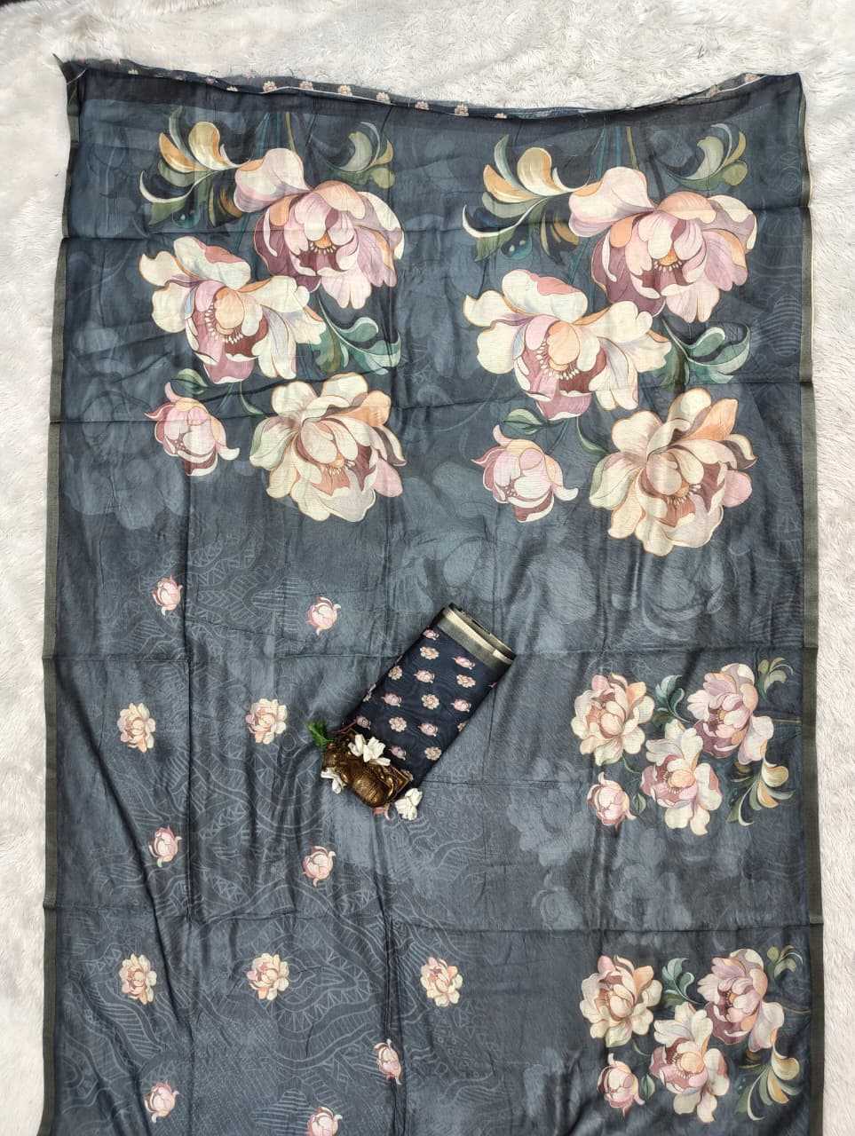 Chanderi Soft Printed Saree