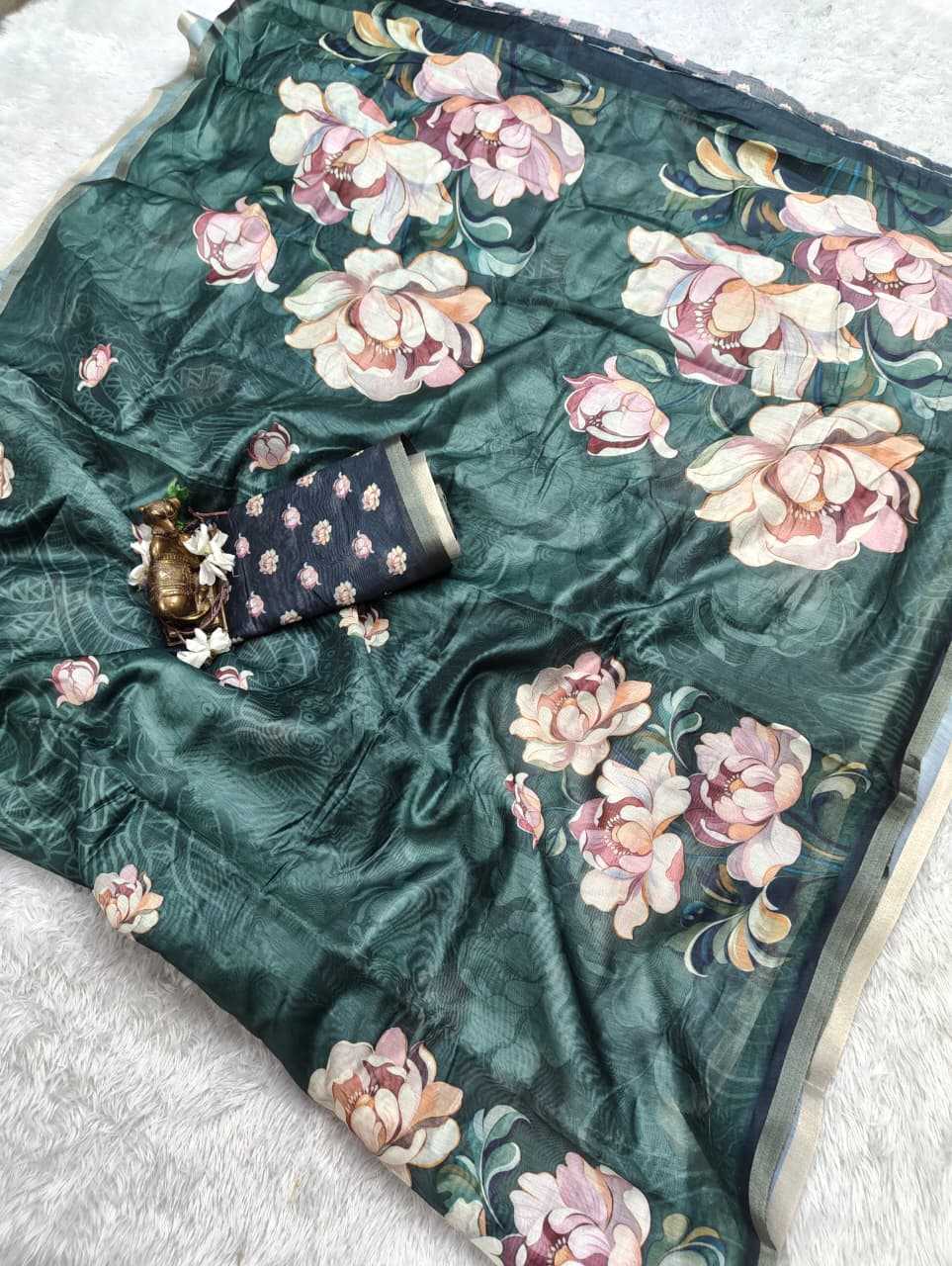 Chanderi Soft Printed Saree