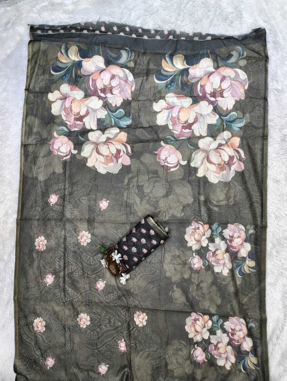 Chanderi Soft Printed Saree