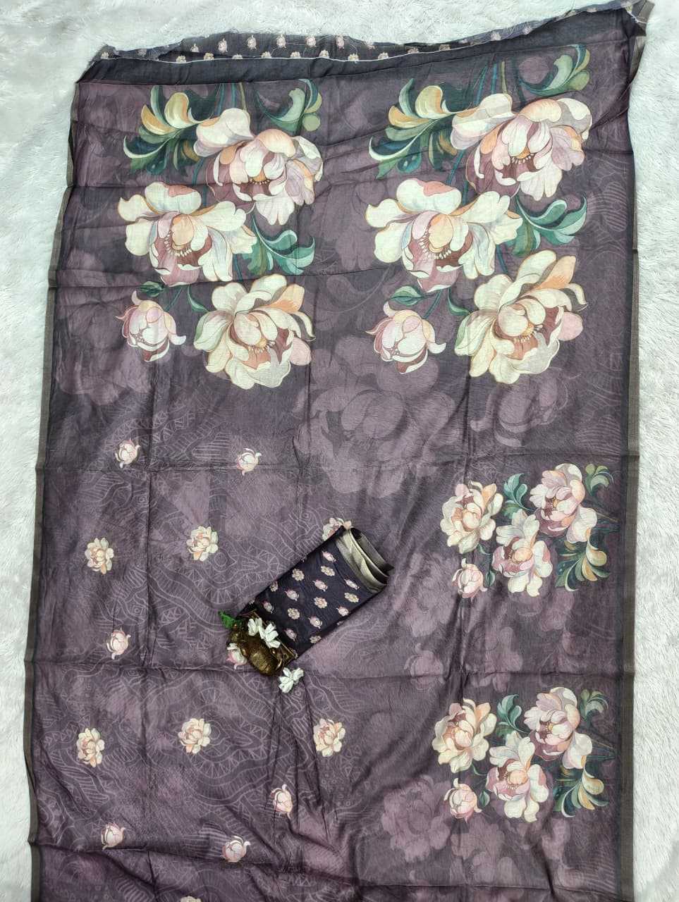 Chanderi Soft Printed Saree