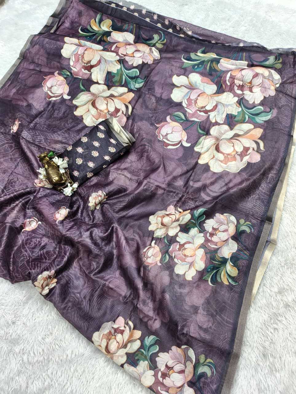 Chanderi Soft Printed Saree