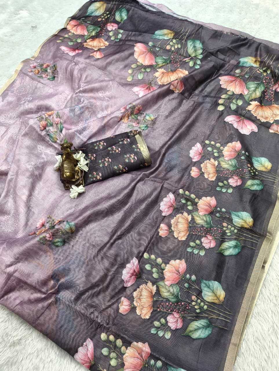 Chanderi Soft Printed Saree
