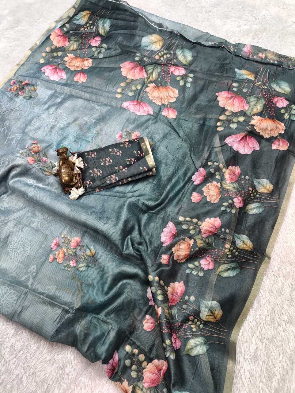 Chanderi Soft Printed Saree
