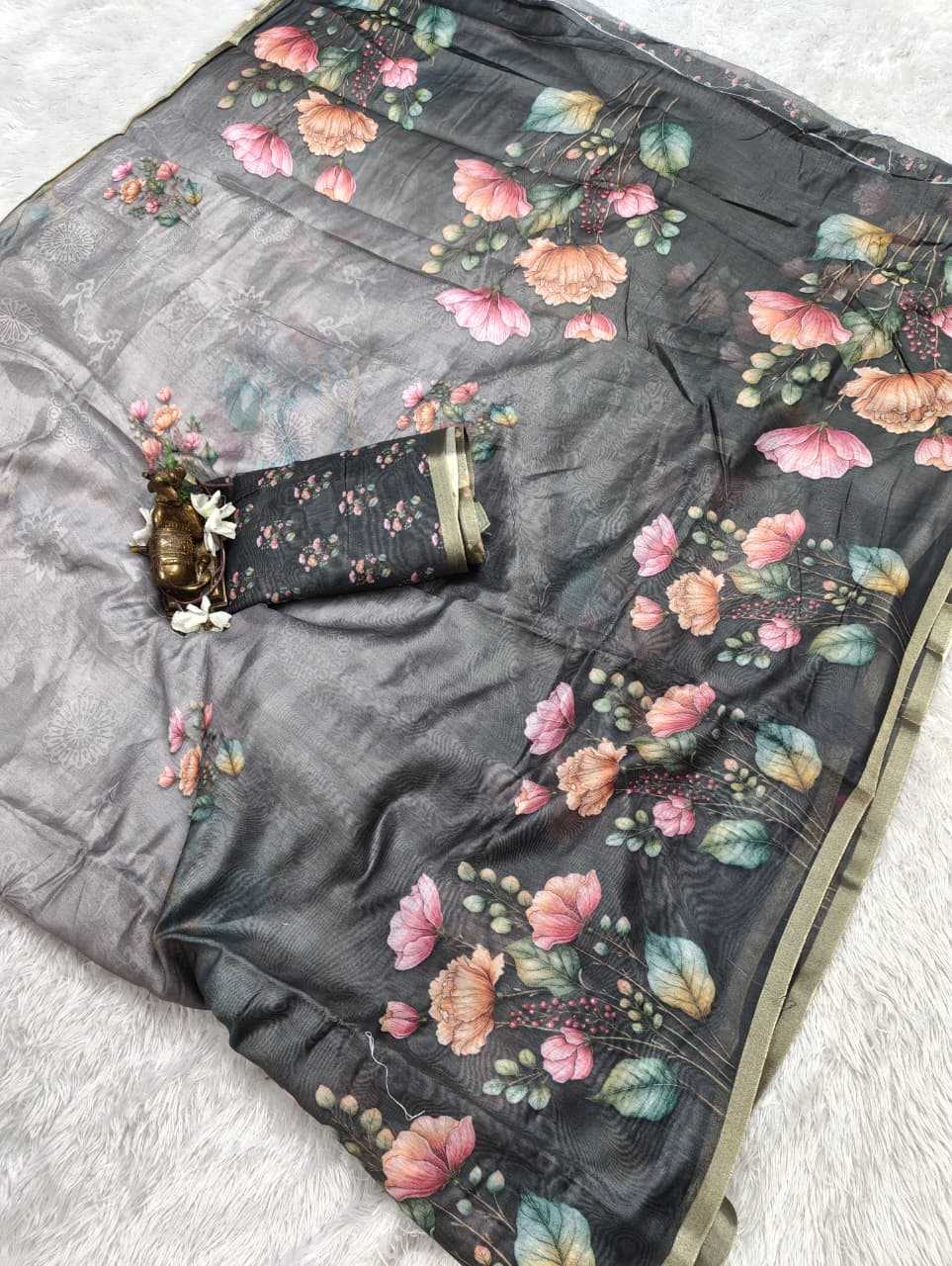 Chanderi Soft Printed Saree