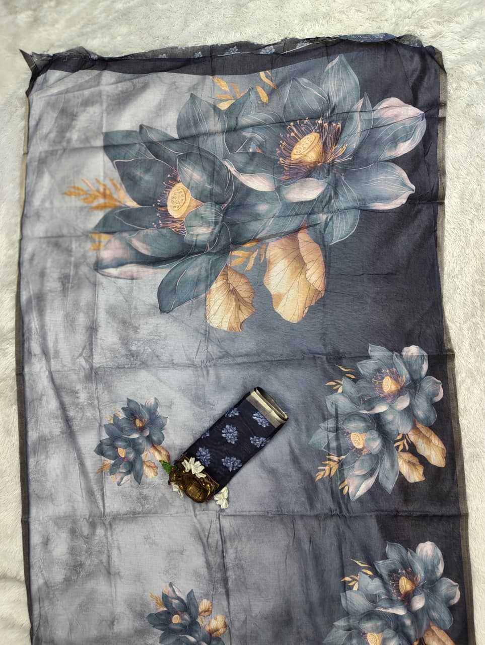 Chanderi Soft Printed Saree