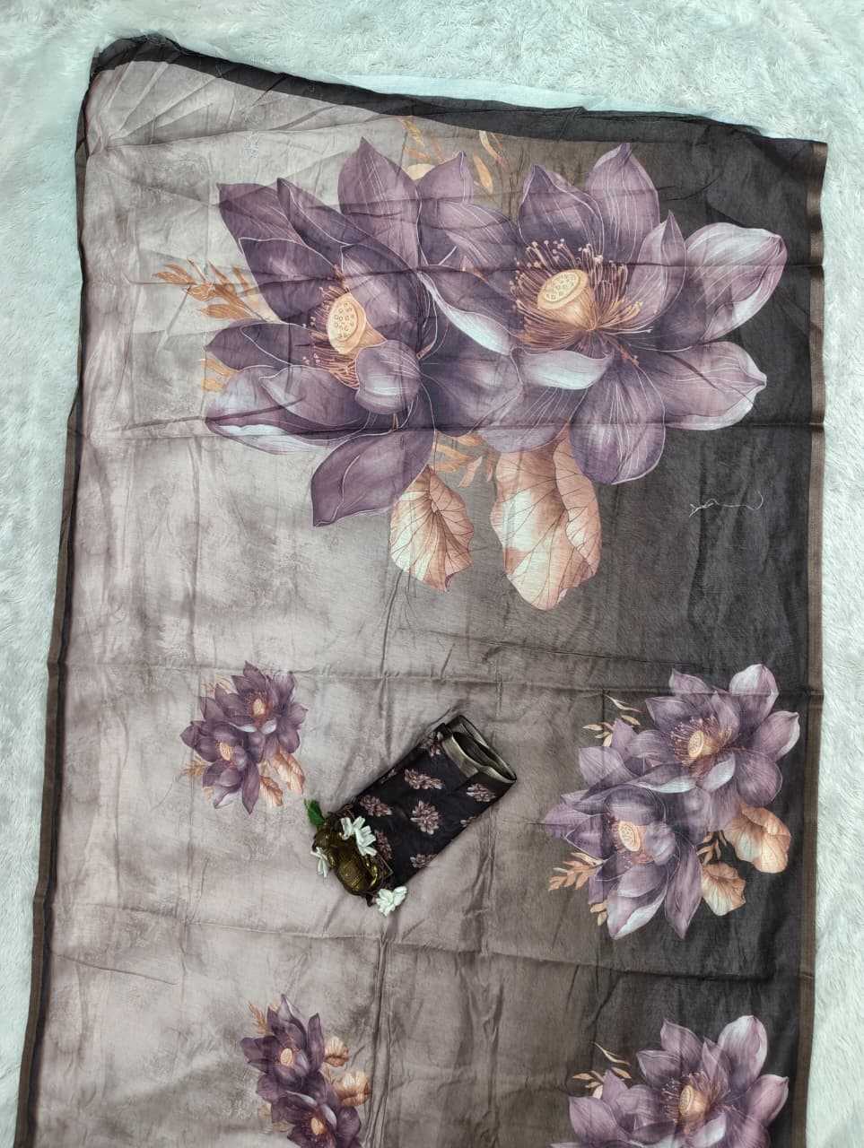 Chanderi Soft Printed Saree