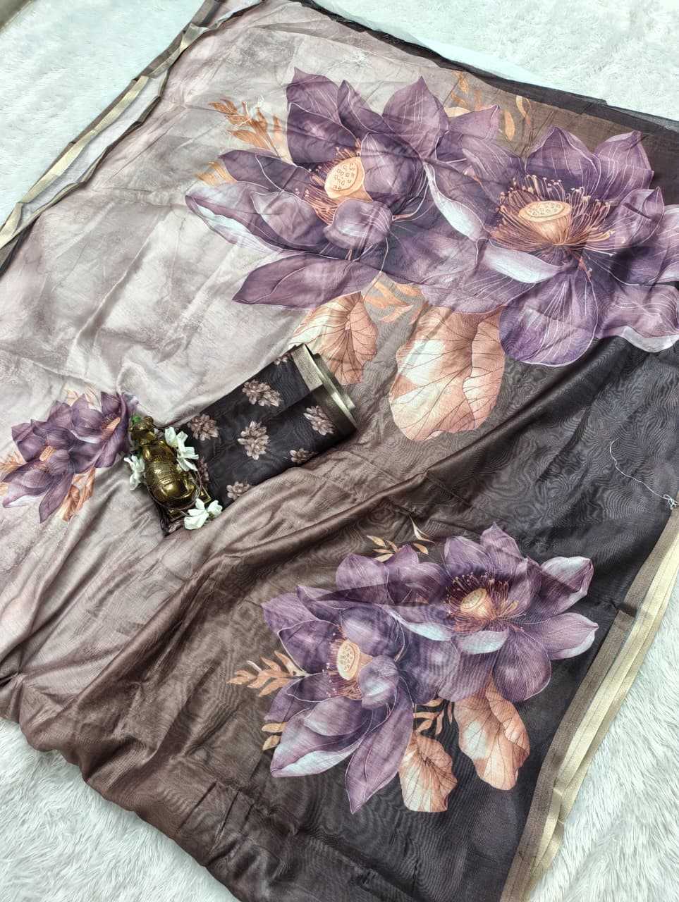 Chanderi Soft Printed Saree