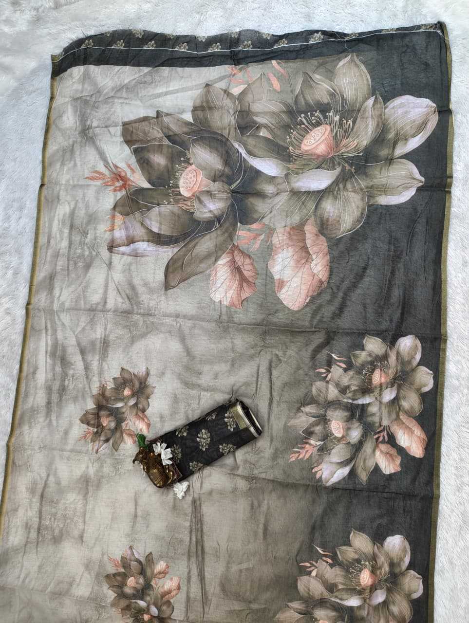 Chanderi Soft Printed Saree