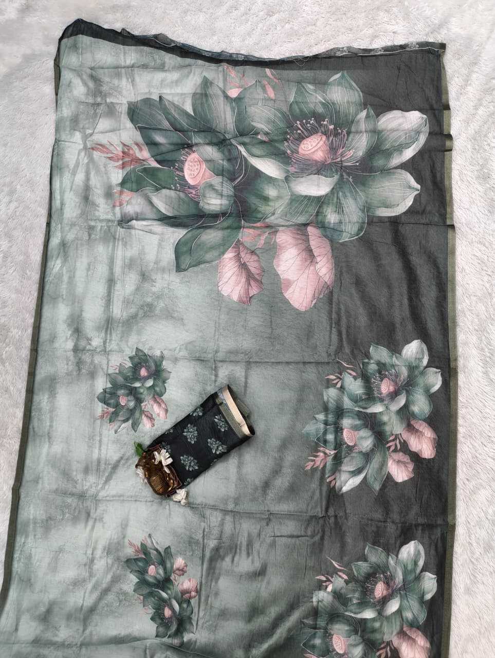 Chanderi Soft Printed Saree